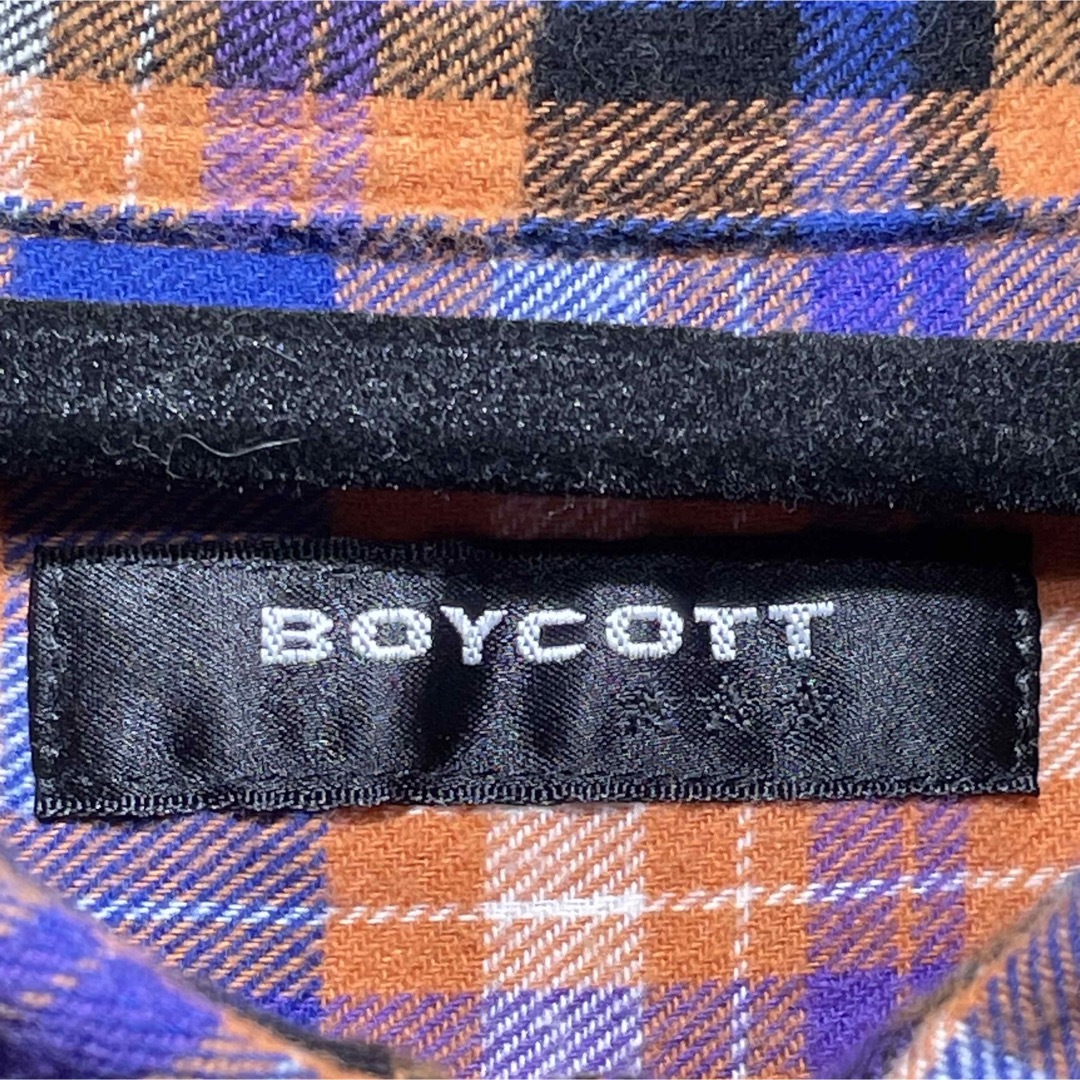 BOYCOTT(ボイコット)のBOYCOTT ボイコット 長袖シャツ size F メンズのトップス(シャツ)の商品写真