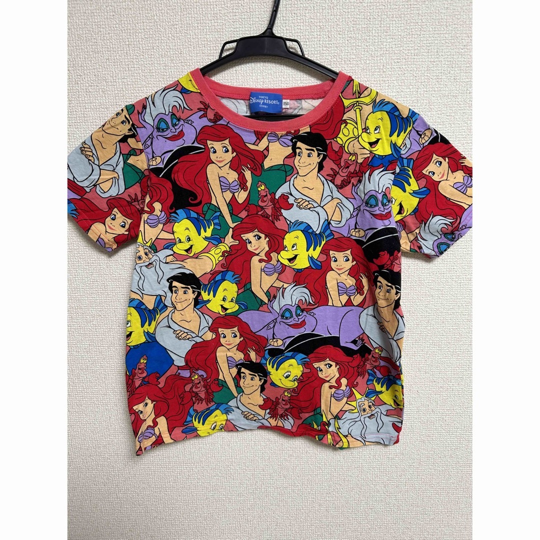 ディズニーリゾート限定! リトルマーメイド アリエルプリントTシャツ | フリマアプリ ラクマ