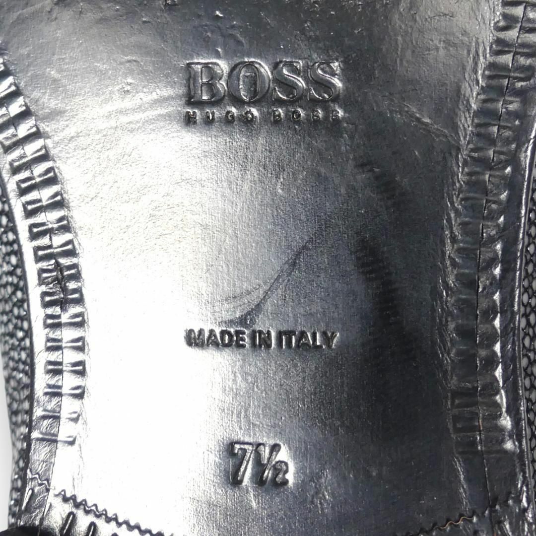 HUGO BOSS(ヒューゴボス)のイタリア製 レースアップシューズ 25.5 本革 スティングレー NR3295 メンズの靴/シューズ(ドレス/ビジネス)の商品写真