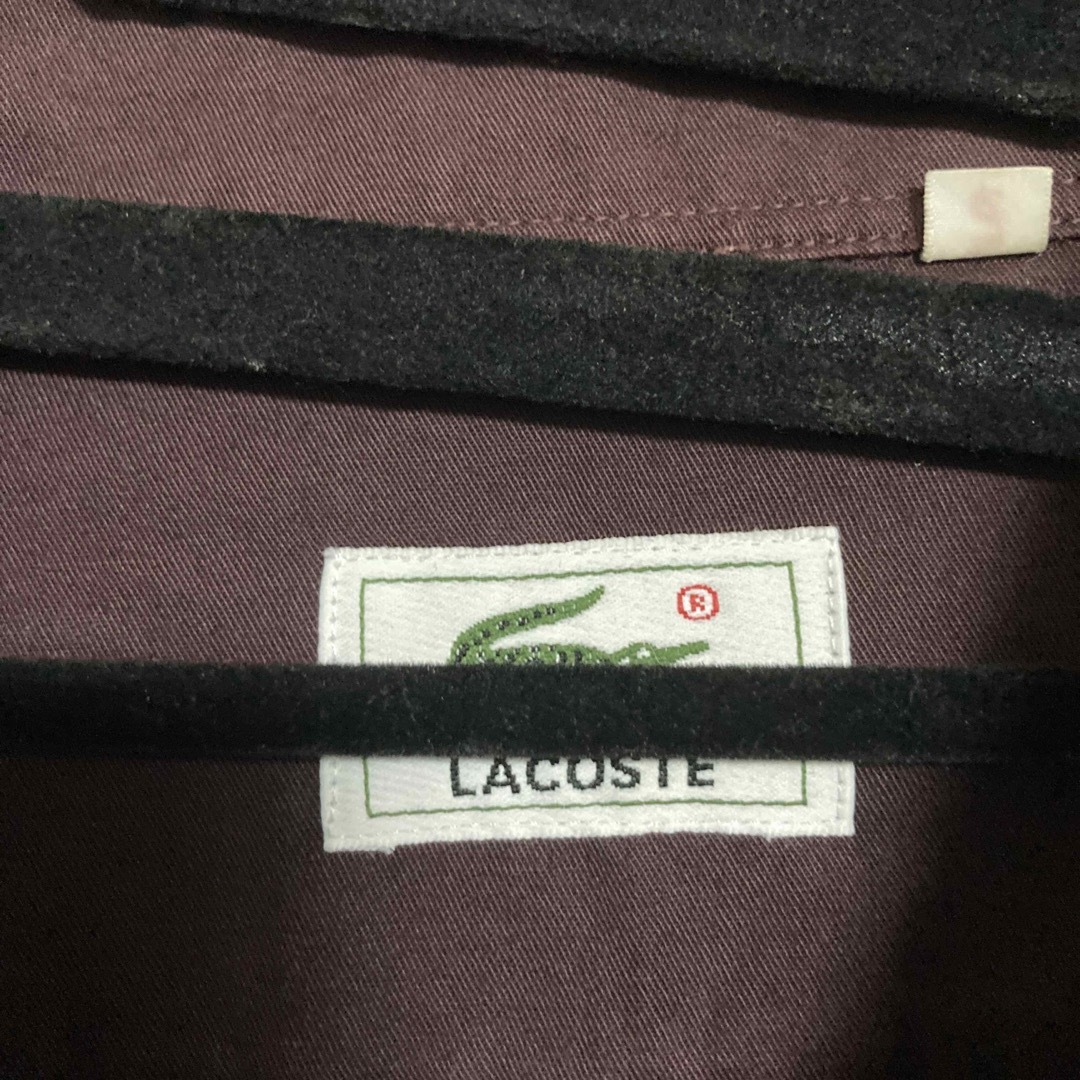 LACOSTE(ラコステ)のラコステLACOST 無印 シンプル コットン 半袖 シャツ ワンポイント メンズのトップス(シャツ)の商品写真