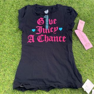 ジューシークチュール(Juicy Couture)の新品♡Juicy Couture♡Tシャツ ネイビー 2000s Y2K(Tシャツ(半袖/袖なし))