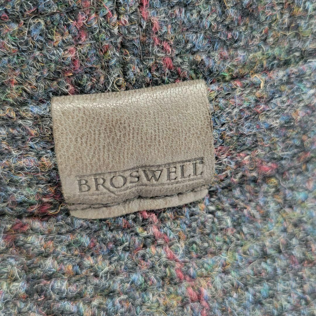 美品】BROSWELL✕HARRIS TWEED ハット WOOL100％ - ハット