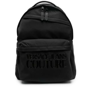 VERSACE JEANS COUTURE リュック バックパック ブラック(バッグパック/リュック)