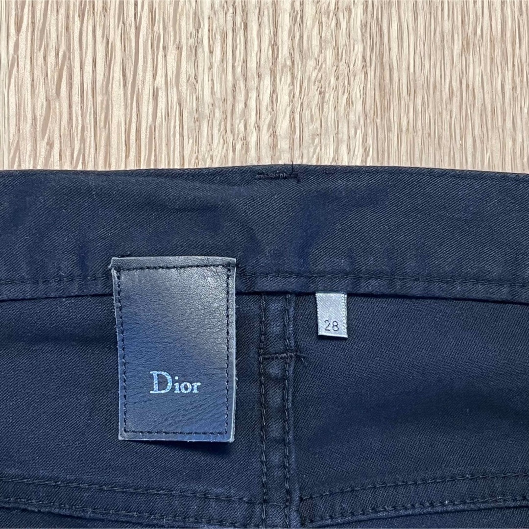 【Dior HOMME】スキニーパンツ　黒　ストレッチ　28インチ