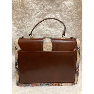 BRAHMIN - 【美品・本革】BRAHMINブラーミン2WAYバンドバッグの通販 by