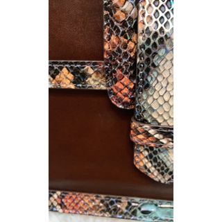 BRAHMIN - 【美品・本革】BRAHMINブラーミン2WAYバンドバッグの通販 by