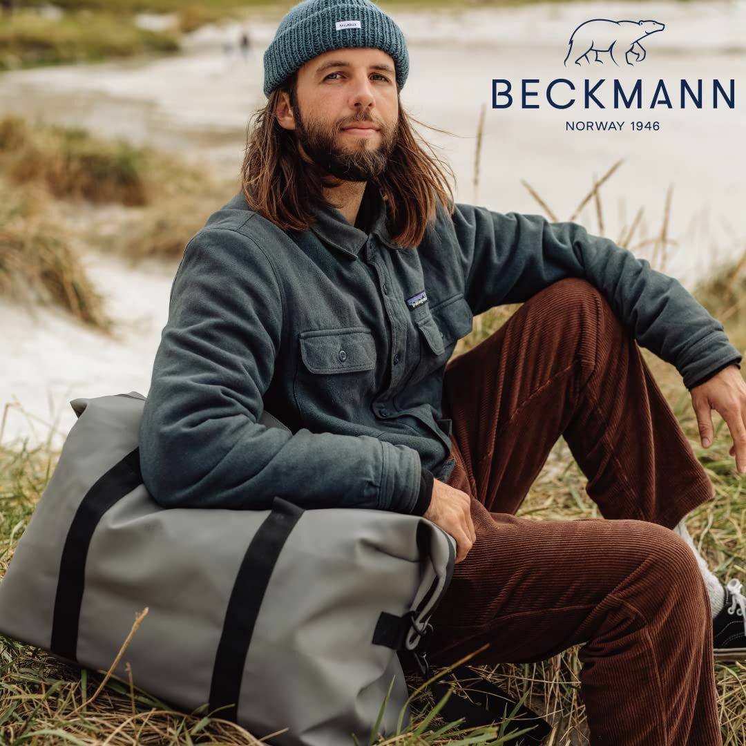 色: Grey】BECKMANN ベックマン ノルウェー ボストンバッグ STの通販 by N1971 ベックマン ノルウェー ボストンバッグ STREET Weekendbag 48H Grey 大容量 軽量 ショルダーバッグ メンズ レディース 旅行バッグ ジムバッグ 北欧