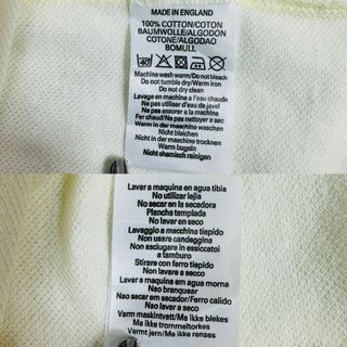 BURBERRY - 【希少品】BURBERRY 鹿の子 半袖 ポロシャツ エクリュー M