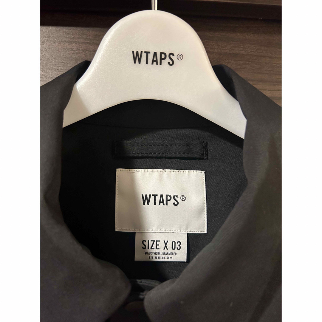 23SS WTAPS CHIEF JACKET POLY TWILL SIGN 2