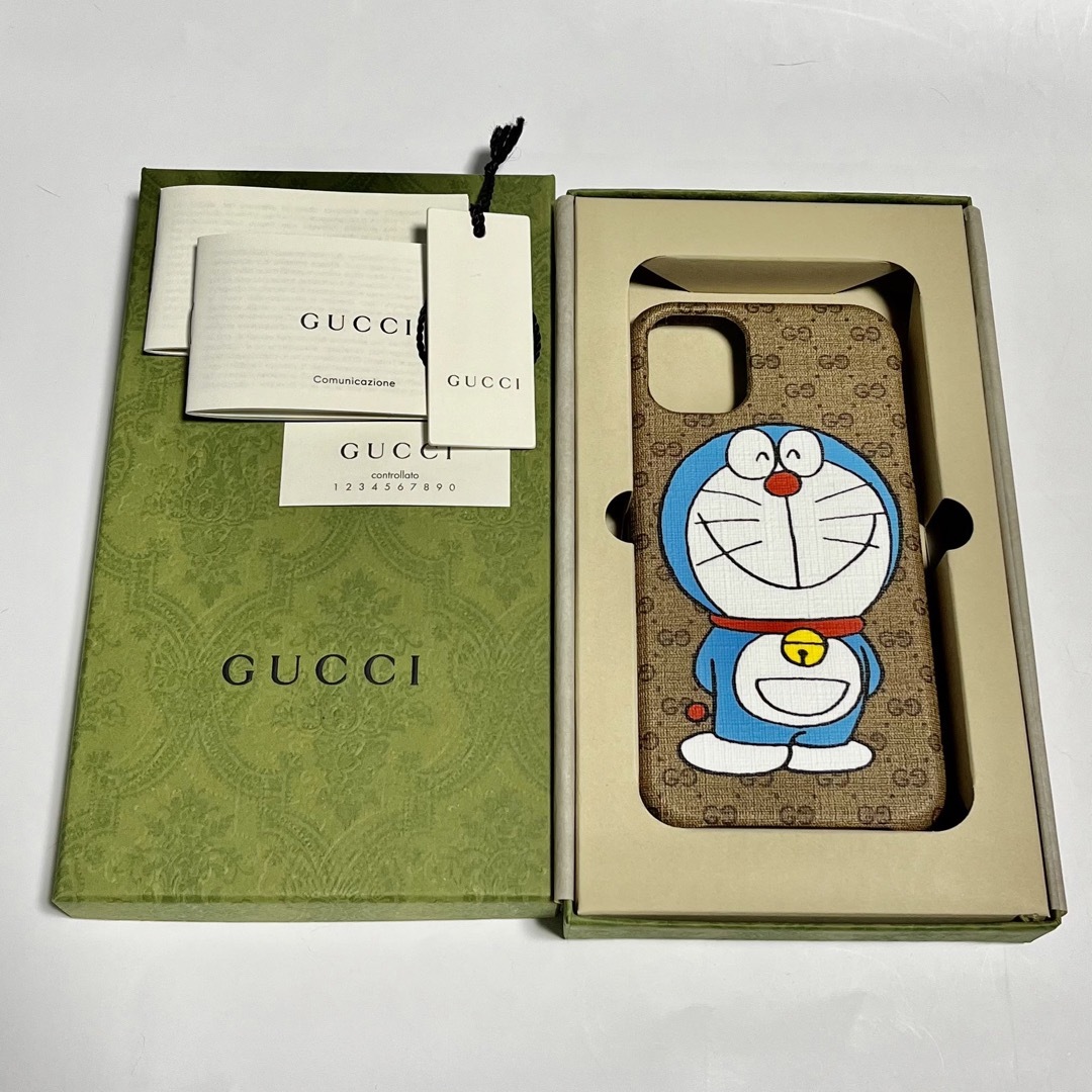 新品　GUCCI ドラえもん　iPhoneケース　iPhone11 直営店 | フリマアプリ ラクマ