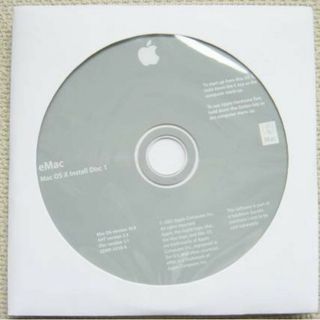 アップル(Apple)の希少！eMac OS X 10.4 Tiger Install Disk DVD(PCパーツ)