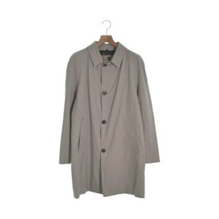 SEALUP - SEALUP ステンカラーコート 50(XL位) 茶xベージュ(千鳥格子