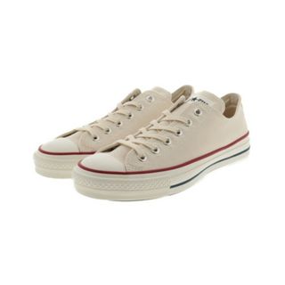 コンバース(CONVERSE)のCONVERSE コンバース スニーカー 26.5cm ベージュ 【古着】【中古】(スニーカー)