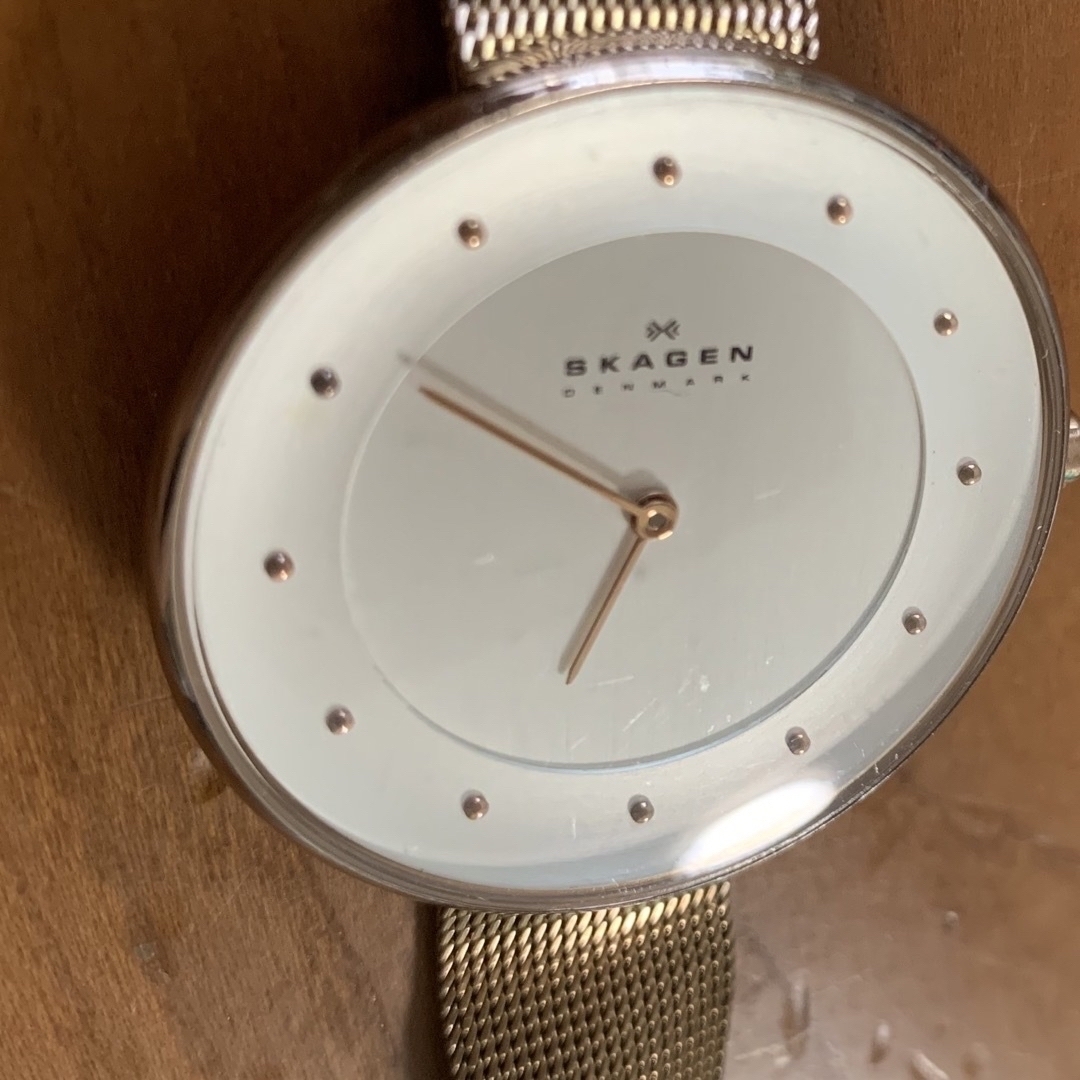 SKAGEN(スカーゲン)のスカーゲン　腕時計　ピンクゴールド レディースのファッション小物(腕時計)の商品写真