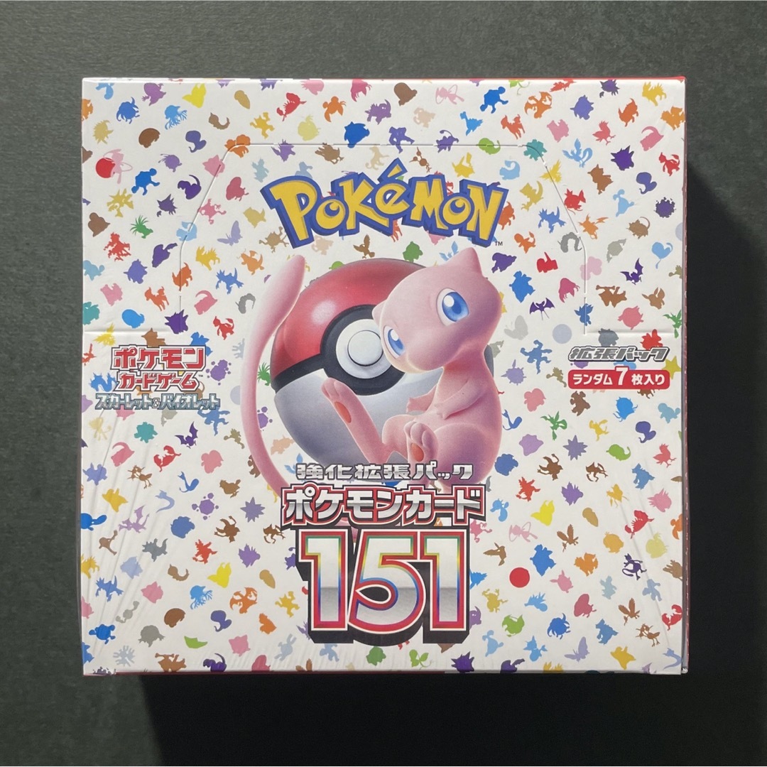 ポケモンカード151 ポケカ　シュリンク付き　1BOX