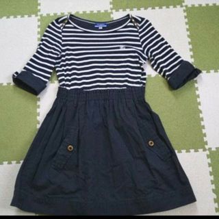 BURBERRY BLUE LABEL - バーバリーブルーレーベル☆ボーダー切替