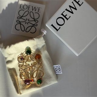 LOEWE ロエベ ANAGRAM マルチカラーブローチ イタリア正規品 J000245X10 9486 新品