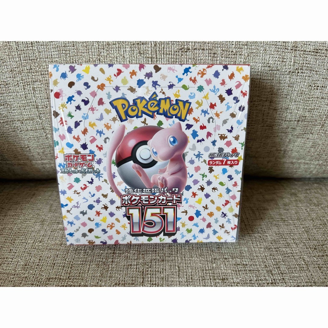 ポケモンカード151 スカーレット&バイオレット強化拡張パック BOX ...