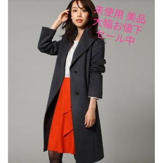 海外花系 UNTITLED アンタイトル 日本製 コート ワンピース 綿 100