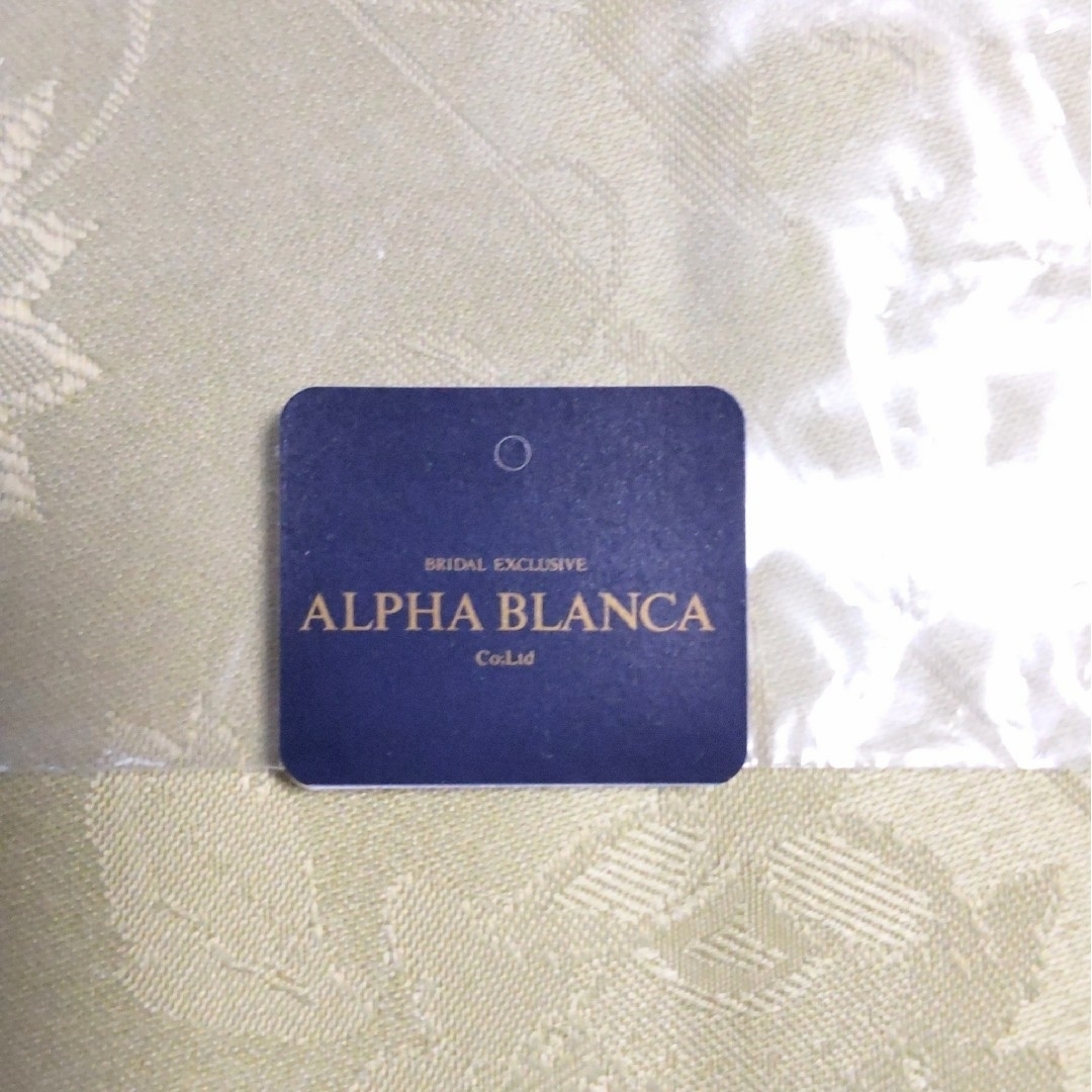 アルファブランカ　ロングウェディンググローブ　オフホワイト　サテン レディースのフォーマル/ドレス(ウェディングドレス)の商品写真