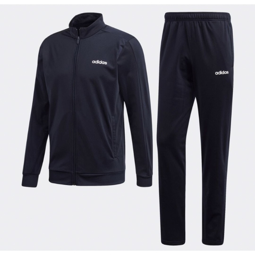 adidas(アディダス)のアディダス Basics Track Suit セットアップ 上下セット メンズのトップス(ジャージ)の商品写真