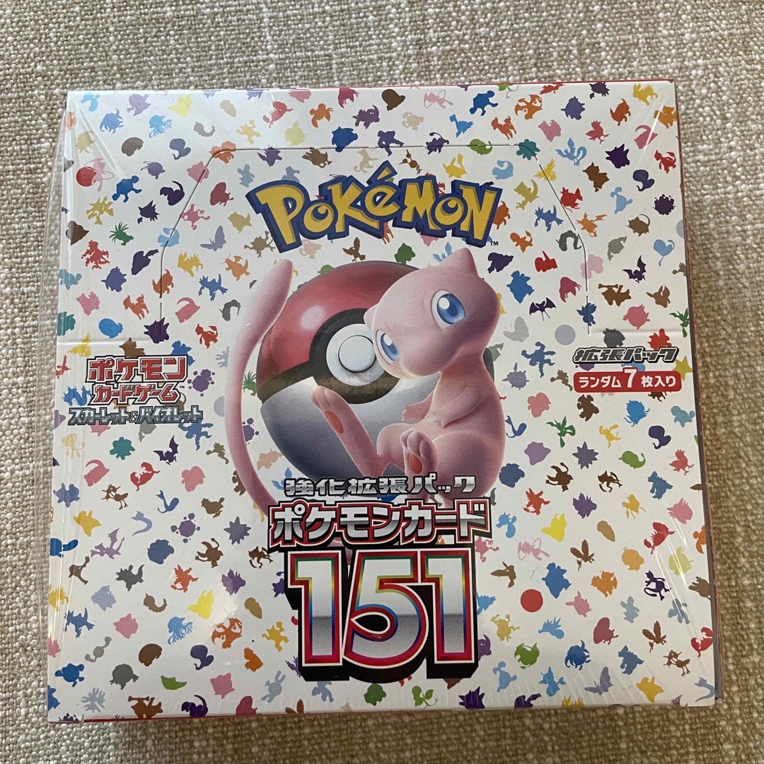 ポケカ151 1BOX 未開封