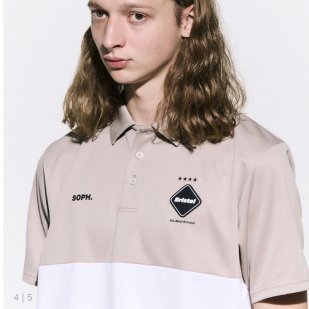 F.C.R.B.(エフシーアールビー)のブリストル　FCRB  S/S TEAM POLO   ポロシャツ メンズのトップス(Tシャツ/カットソー(半袖/袖なし))の商品写真