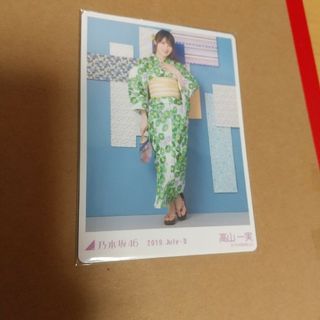 ノギザカフォーティーシックス(乃木坂46)の乃木坂46トレーディングカード高山一実 二次商品扱い新品に近い(シングルカード)