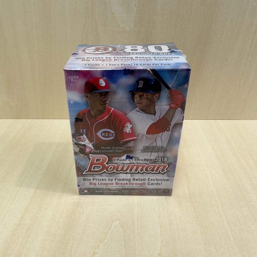 2018 Topps Bowman baseball Box 未開封-