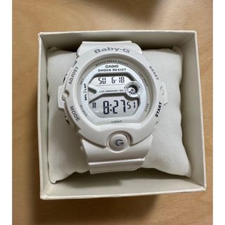 ベビージー(Baby-G)のCASIO Baby-G 3408p JA ホワイト(腕時計(デジタル))