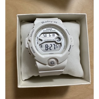 ベビージー(Baby-G)のCASIO Baby-G 3408p JA ホワイト(腕時計(デジタル))