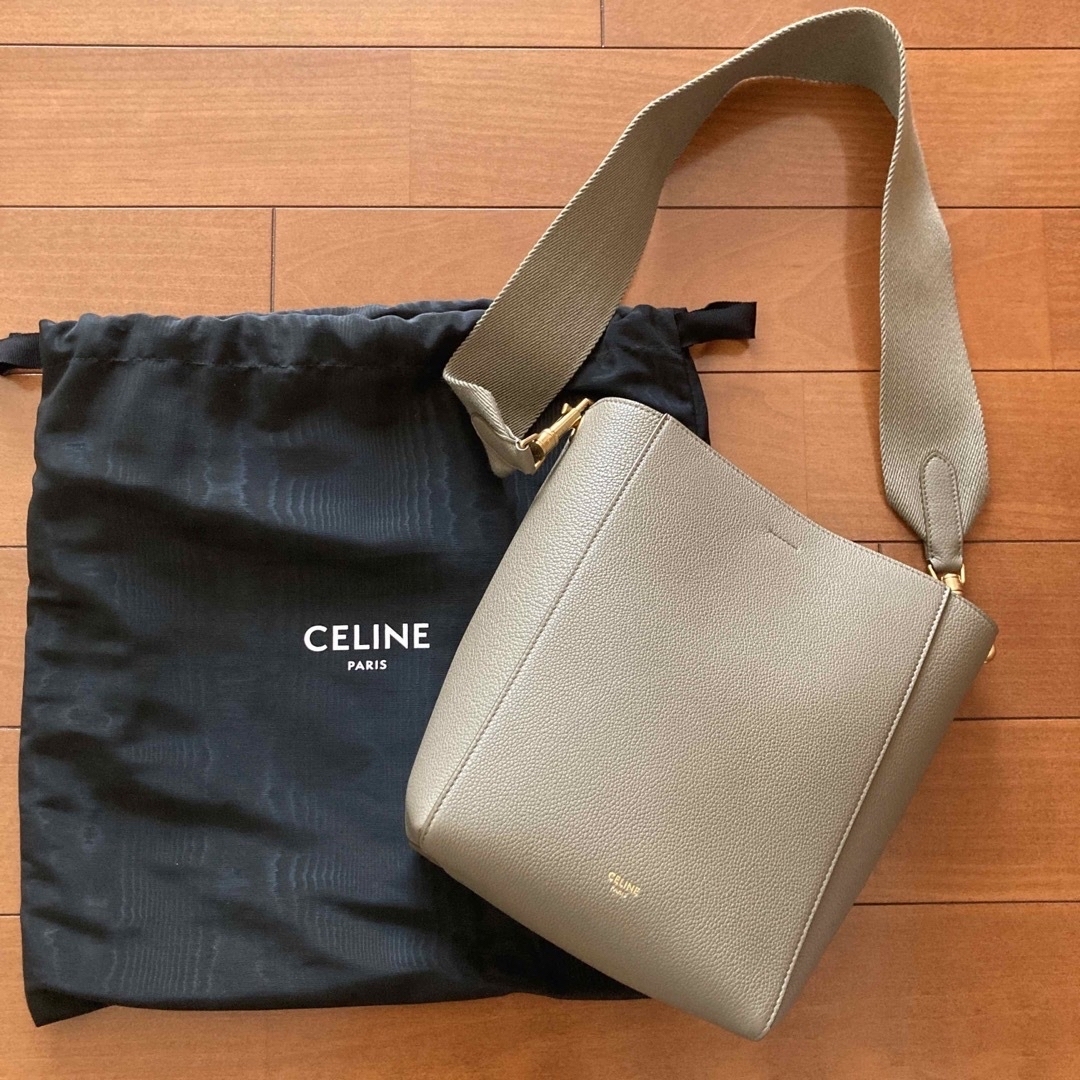 【専用】CELINE セリーヌ サングル スモール トープショルダーバッグ