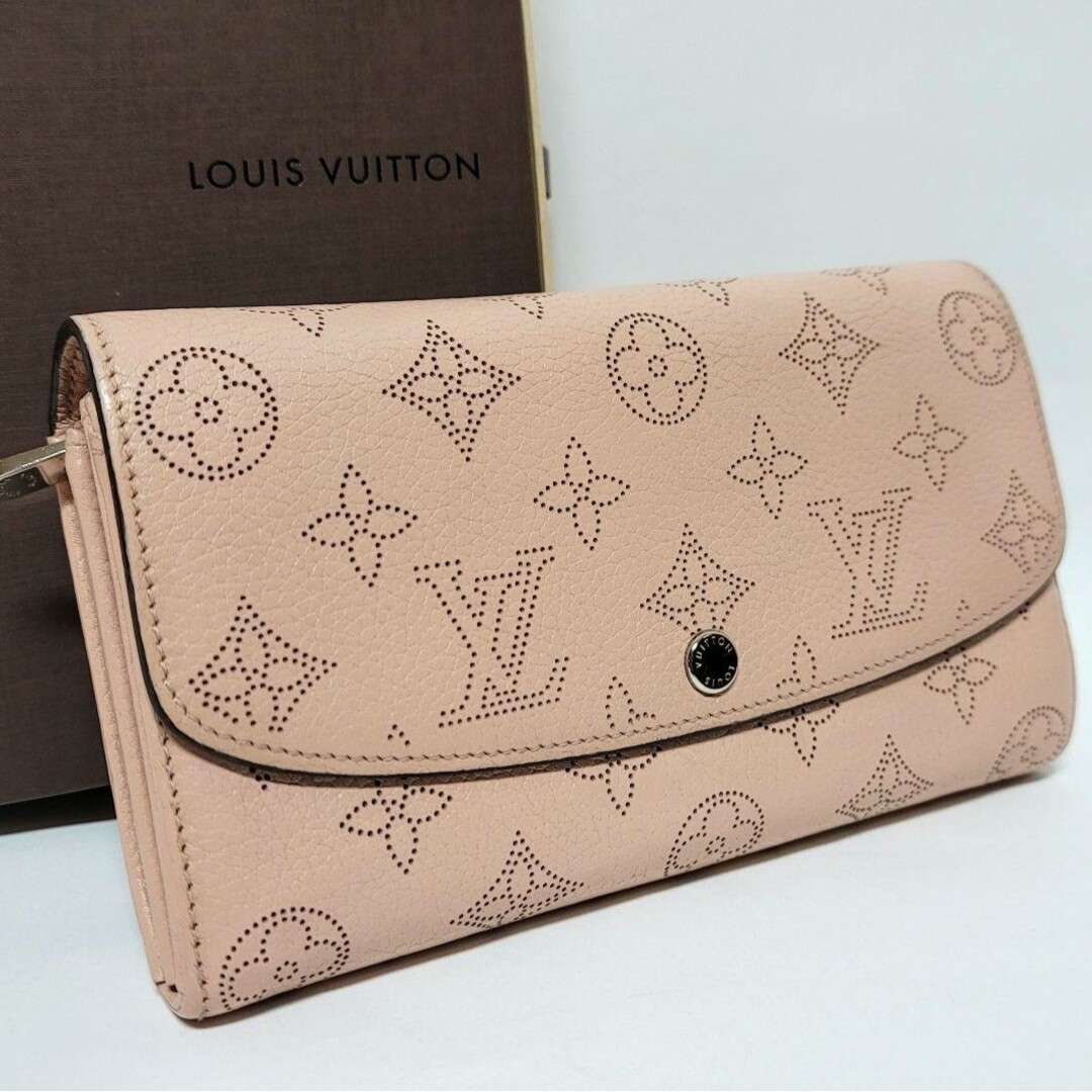 【美品】LOUISVUITTON ポルトフォイユイリス　マヒナ　ヴィトン長財布