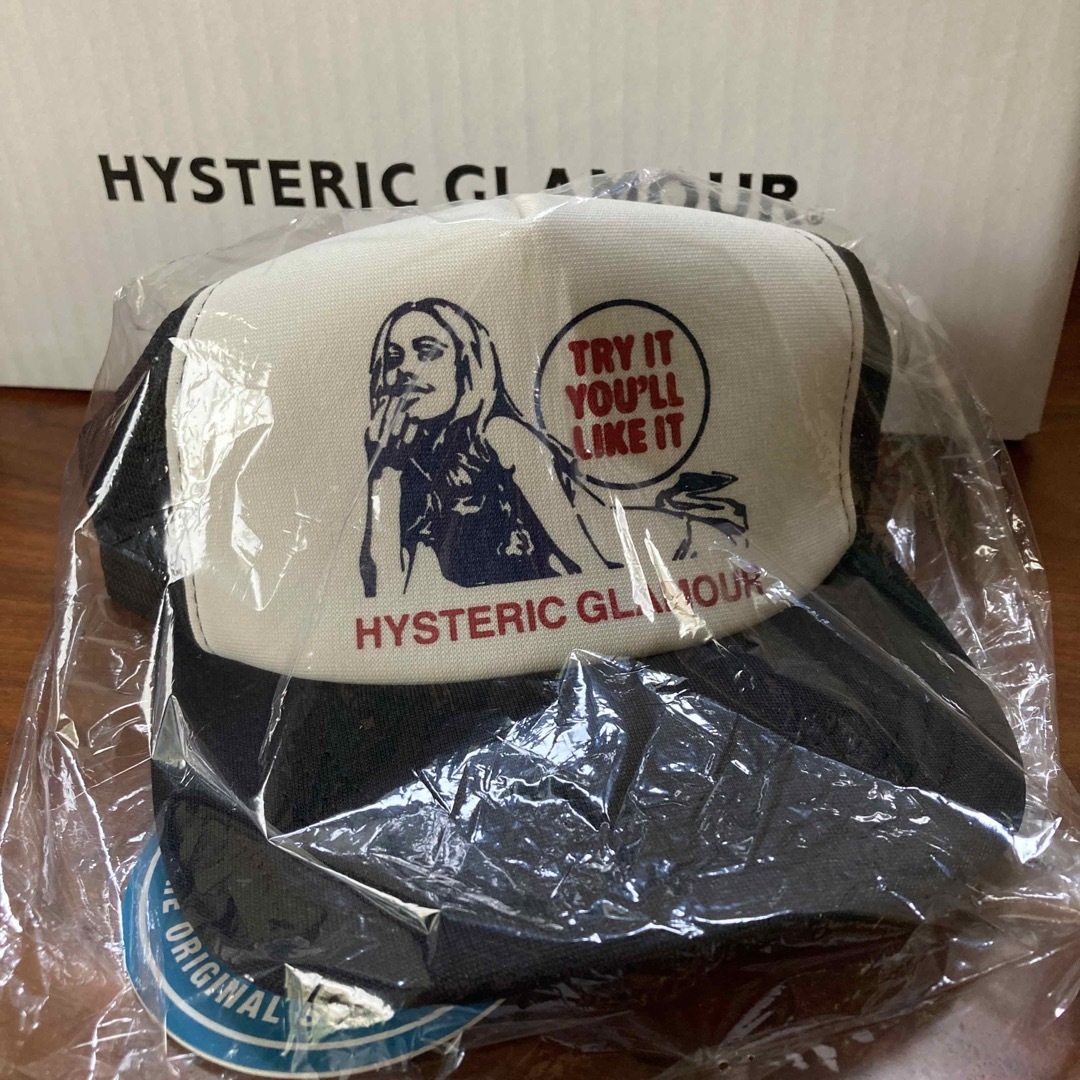 23ss新作☆HYSTERIC GLAMOUR メッシュキャップBLACK 新品 2