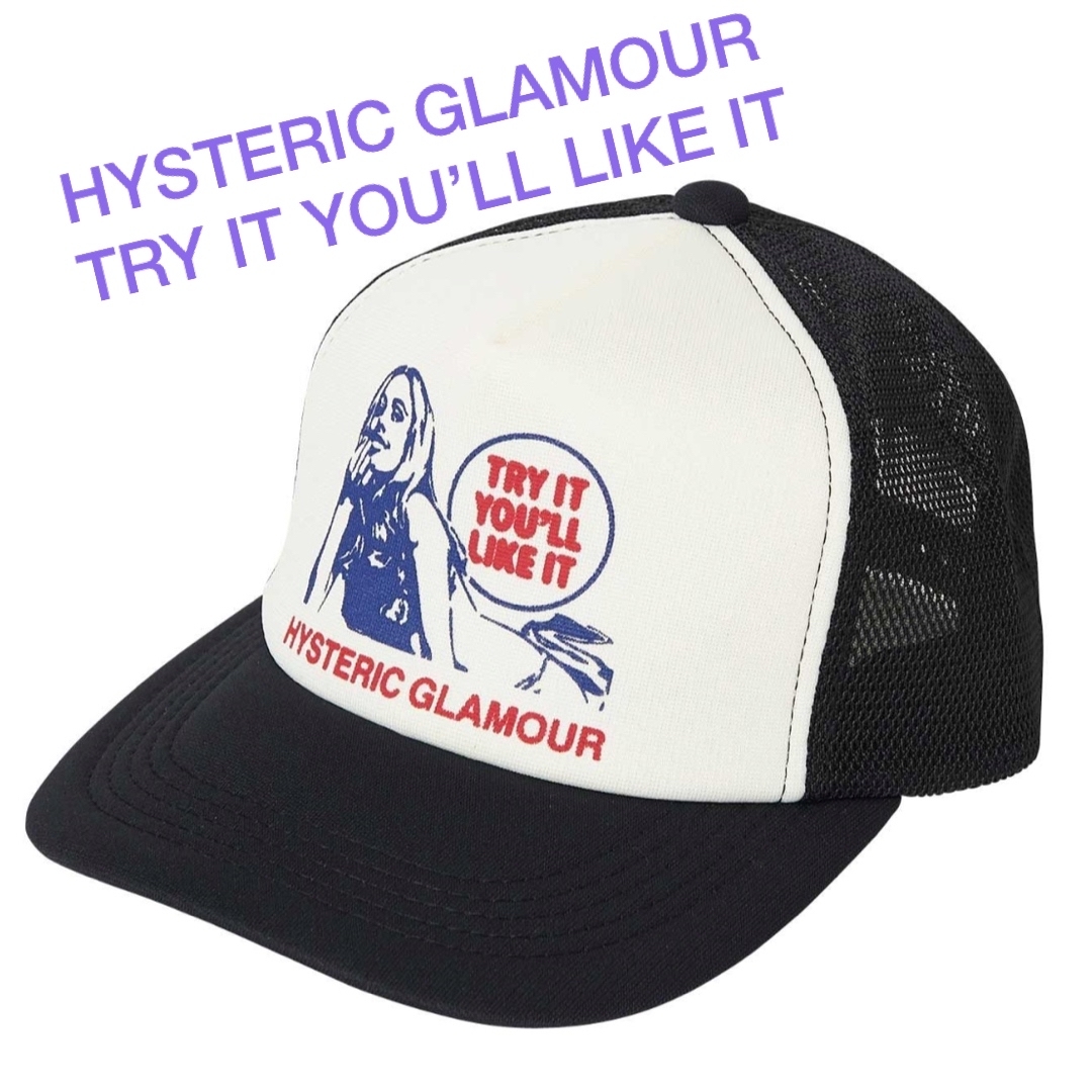 HYSTERIC GLAMOUR - 23ss新作☆HYSTERIC GLAMOUR メッシュキャップ