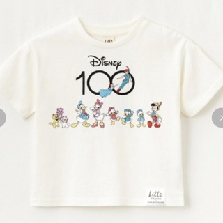 シマムラ(しまむら)のリトシー　しまむら　ディズニー　100周年　Tシャツ　半袖　トップス　100(Tシャツ/カットソー)
