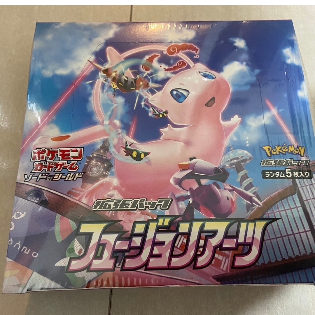 ポケモン - ポケモン フュージョンアーツ ボックス シュリンク付き 未