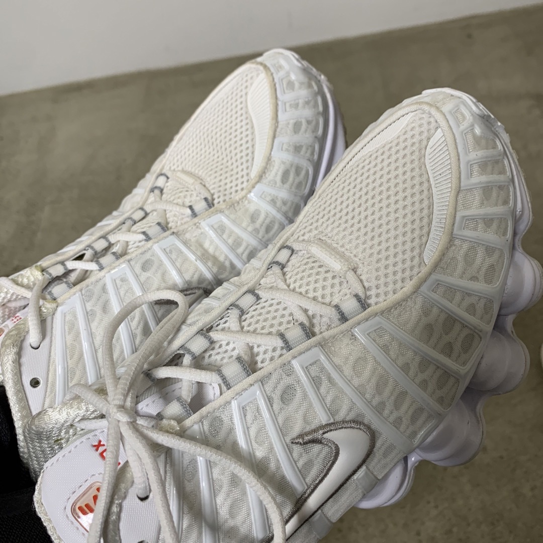 NIKE shox TL 27 9 ナイキ ショックス ホワイト 白 WHITE ...