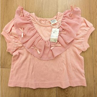 ナルミヤ インターナショナル(NARUMIYA INTERNATIONAL)の【新品未使用タグ付】ピューピルハウス☆半袖シャツ(Tシャツ/カットソー)