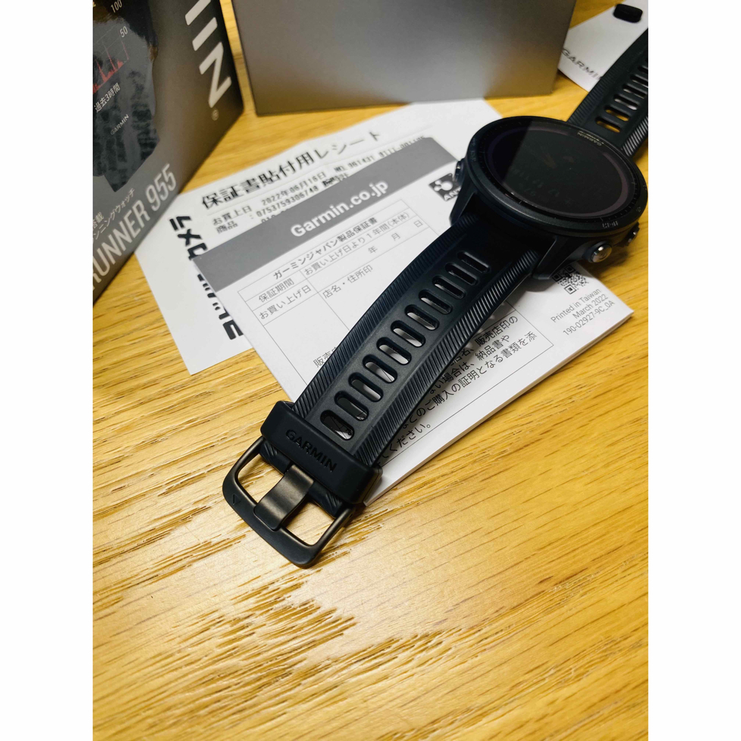 初売り】 ☆【新品同様】GARMIN Forerunner 955 Dual Power