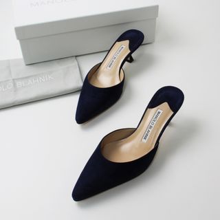 MANOLO BLAHNIK - 美品 定価10.8万 MANOLO BLAHNIK マノロブラニク