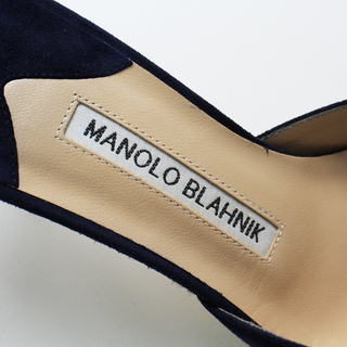 MANOLO BLAHNIK - 美品 定価10.8万 MANOLO BLAHNIK マノロブラニク 