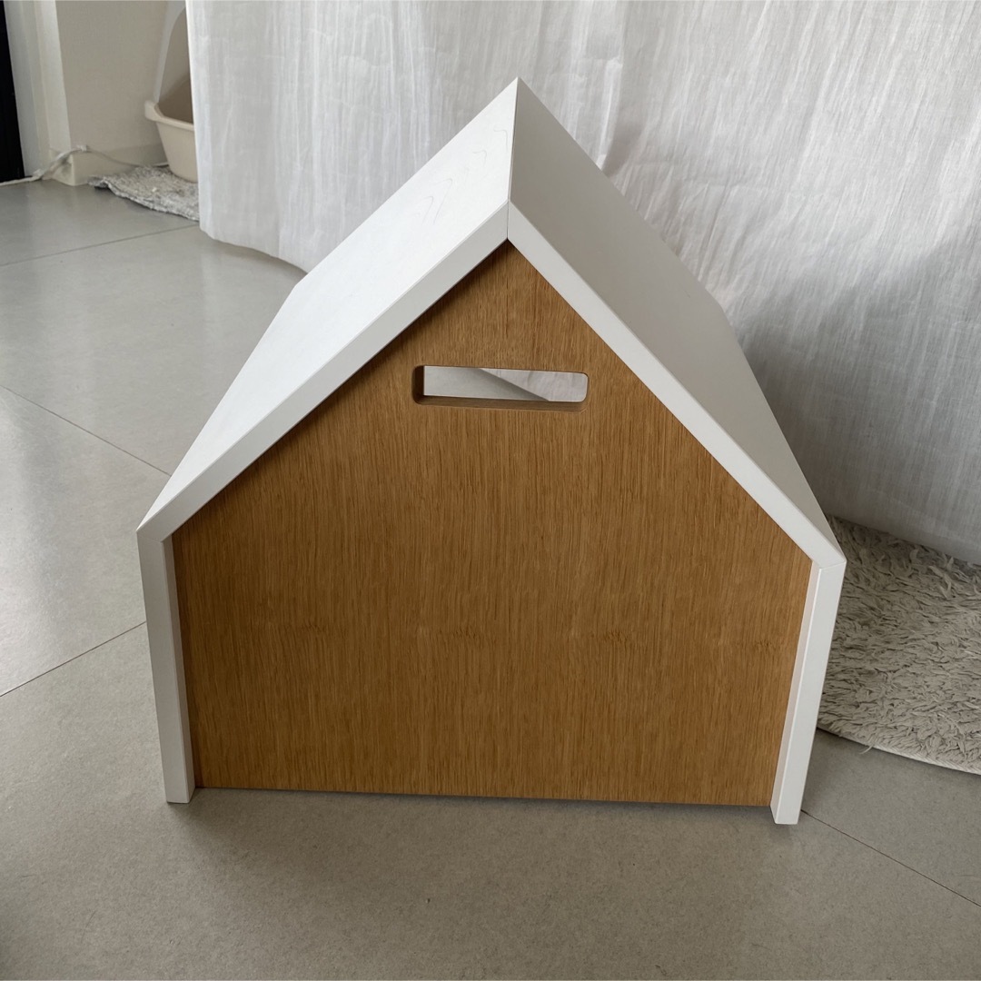 &CAT  HUS / pet house  ホワイト・白 その他のペット用品(猫)の商品写真