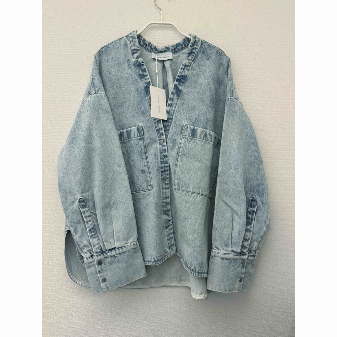 新品 クリスチャンワイナンツ Christian Wijnantsデニムシャツの 新品 クリスチャンワイナンツ Christian Wijnantsデニムシャツの