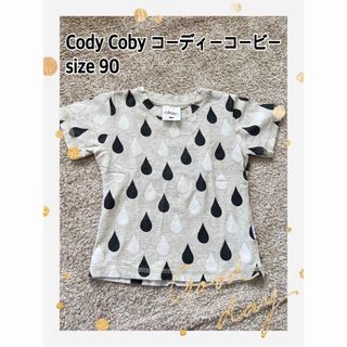 コーディーコービー(codycoby)のCody Coby コーディーコービー　tシャツ グレー　水玉　半袖シャツ　半袖(Tシャツ/カットソー)