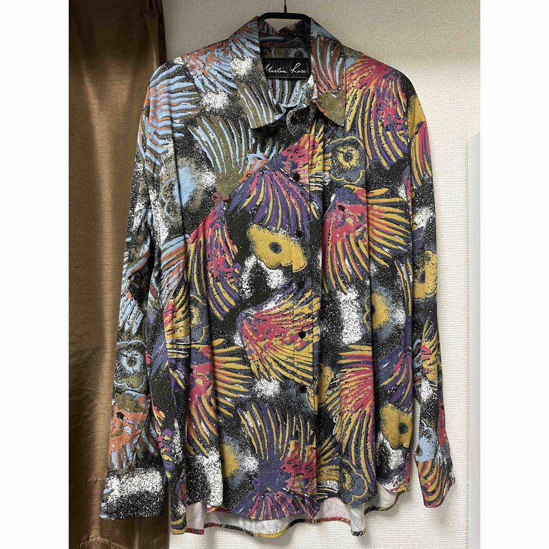 米津玄師 着用】MARTINE ROSE PRINT SHIRT - シャツ