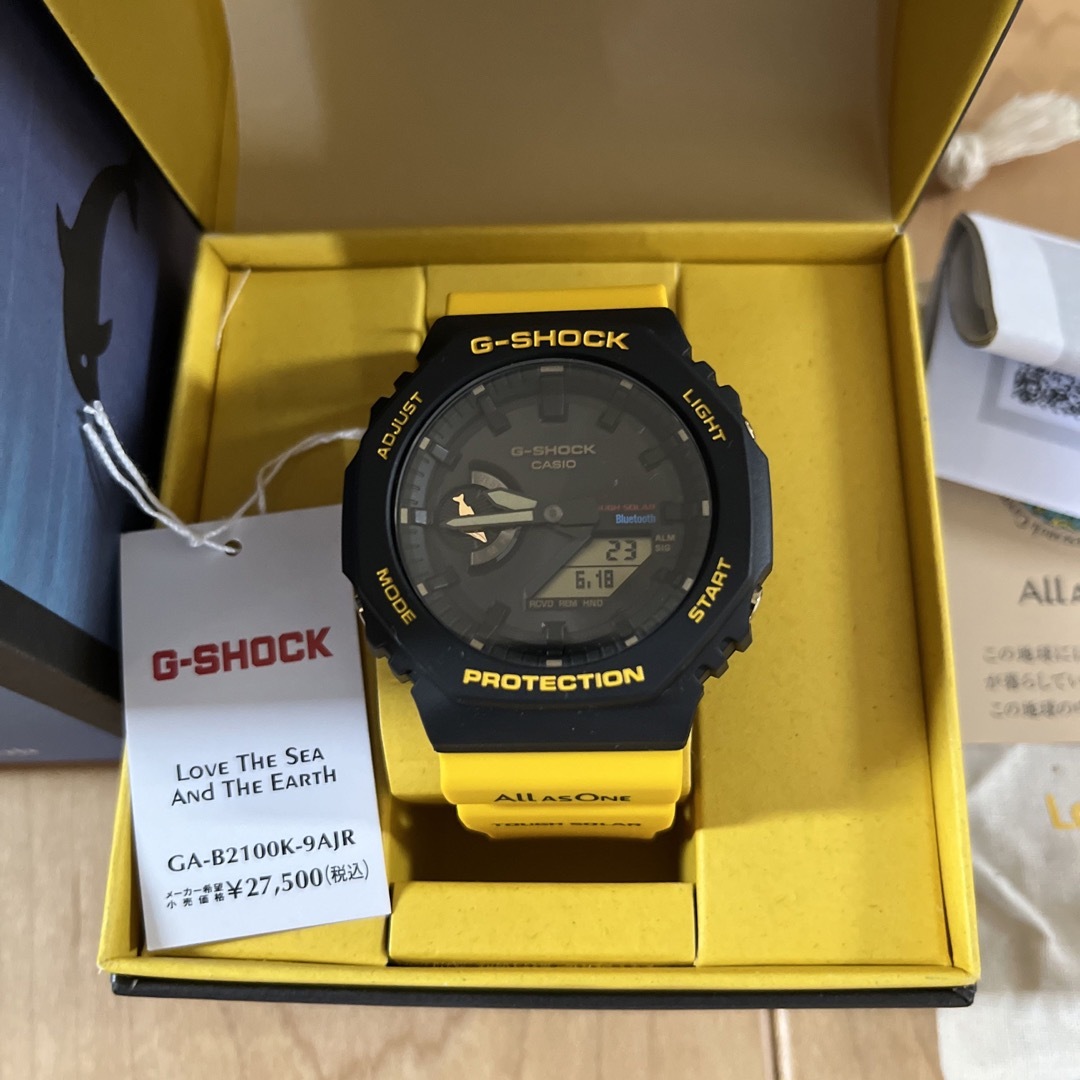 【新品未使用】CASIO G-SHOCK GA-B2100K-9AJR