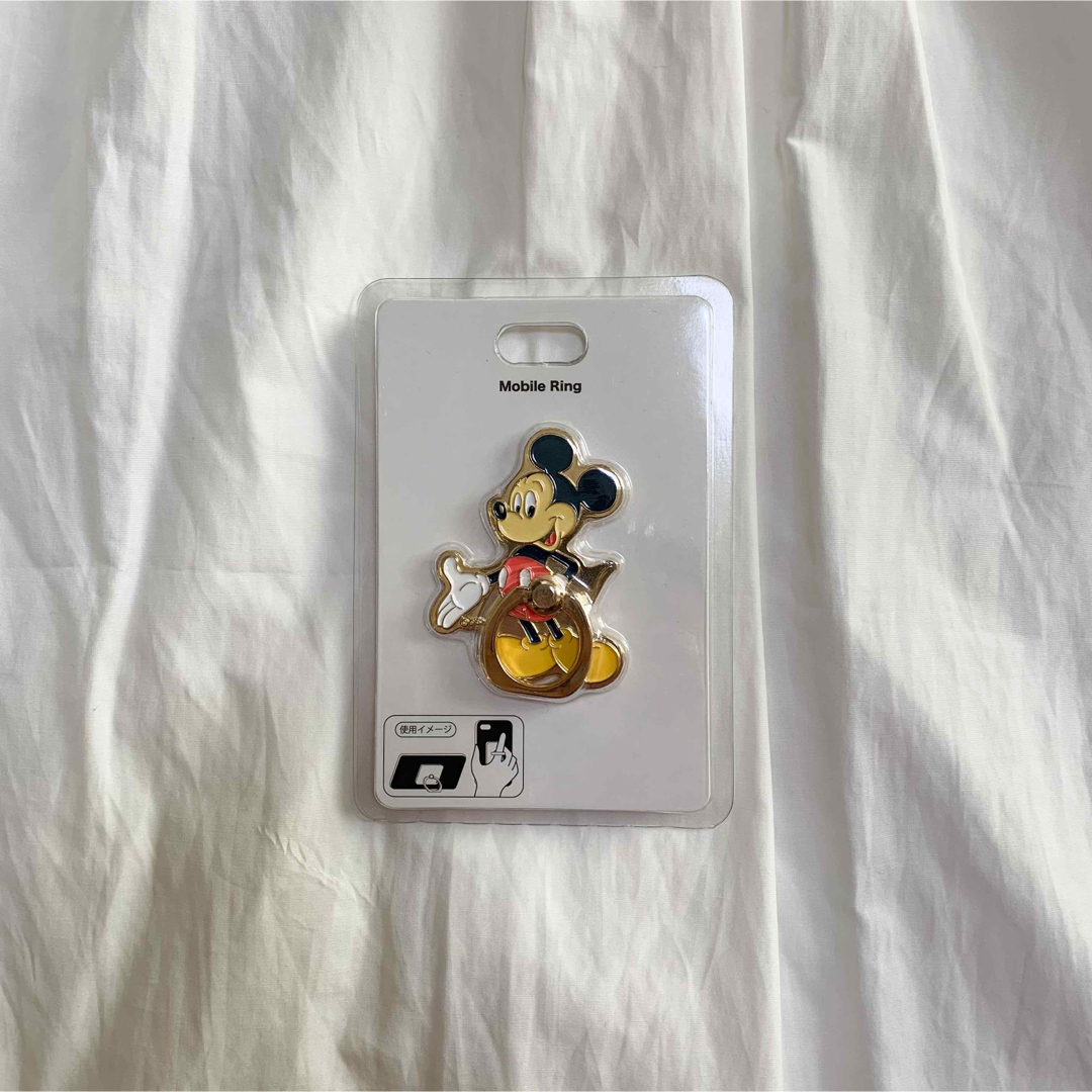 Disney(ディズニー)のミッキー モバイルリング エンタメ/ホビーのおもちゃ/ぬいぐるみ(キャラクターグッズ)の商品写真