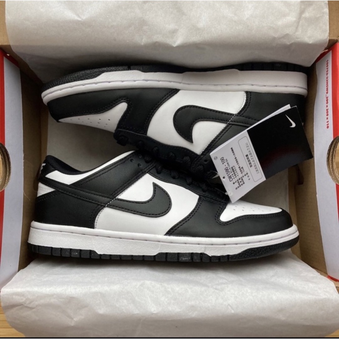 NIKE - Nike GS Dunk Low 24.5cm ダンク パンダ ナイキ 大人気の NIKE - Nike GS Dunk Low 24.5cm ダンク パンダ ナイキ 大人気の