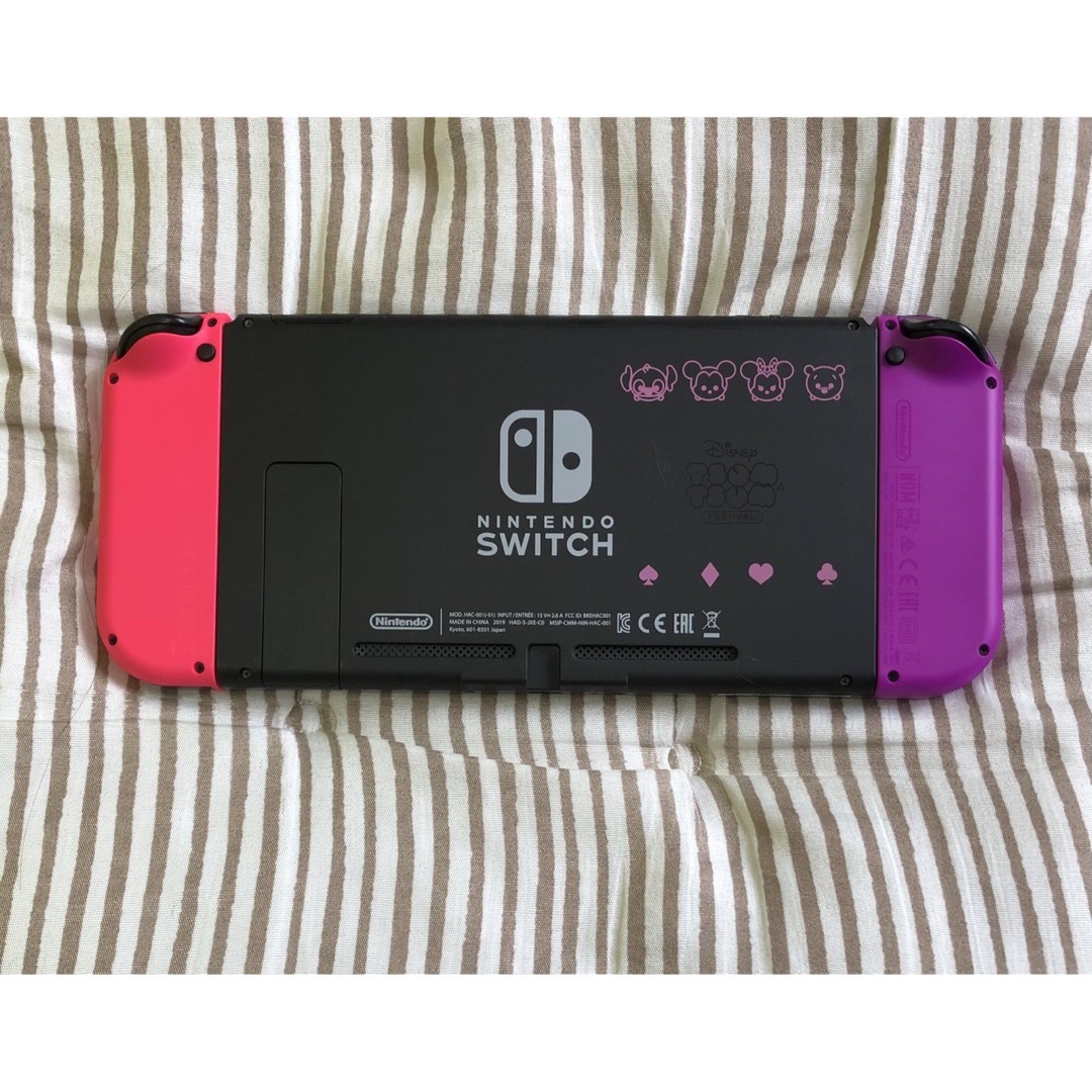 新色追加して再販 Switch 本体 ディズニー ツムツム フェスティバル